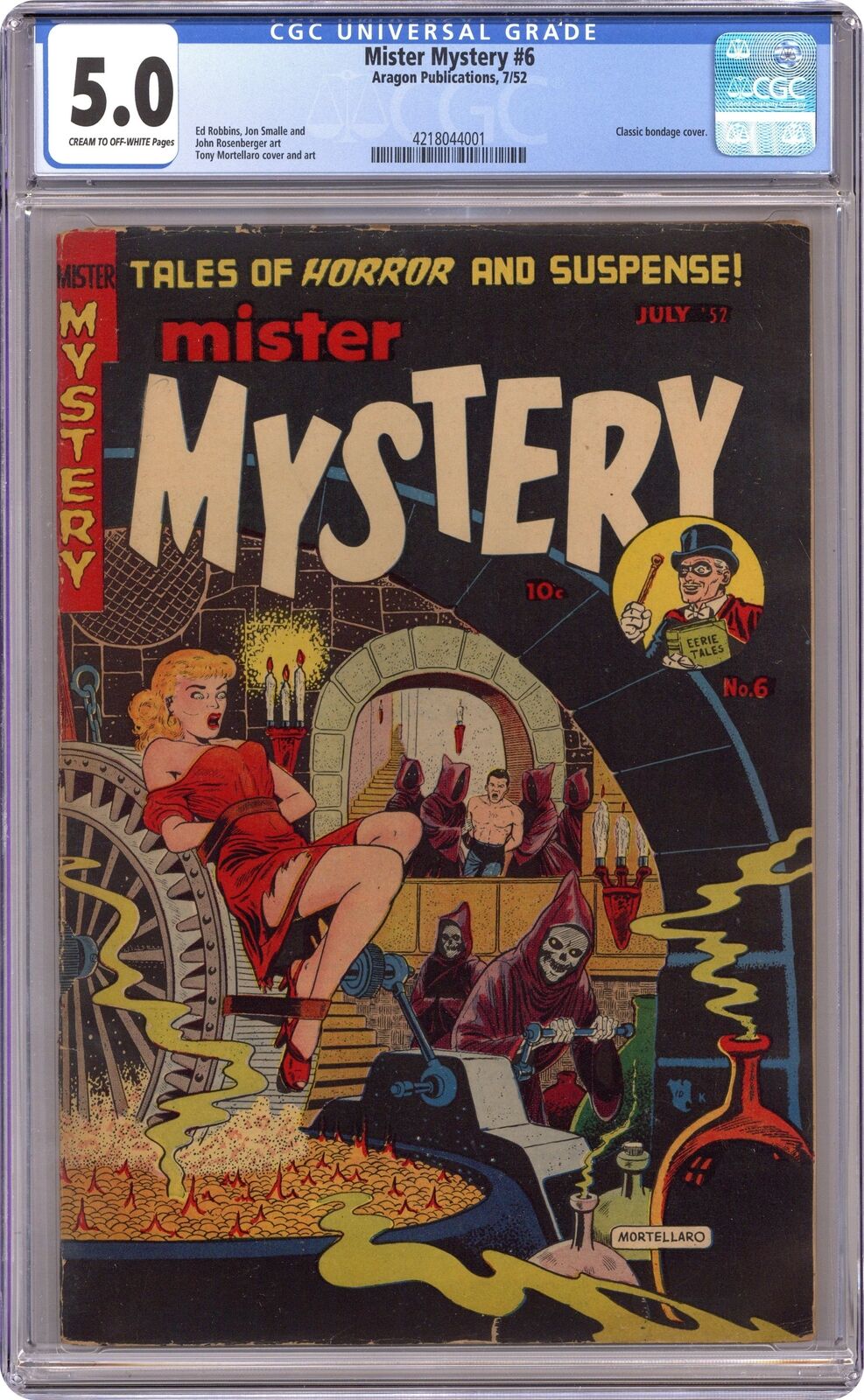 Mister Mystery #6 CGC 5.0 1952 4218044001