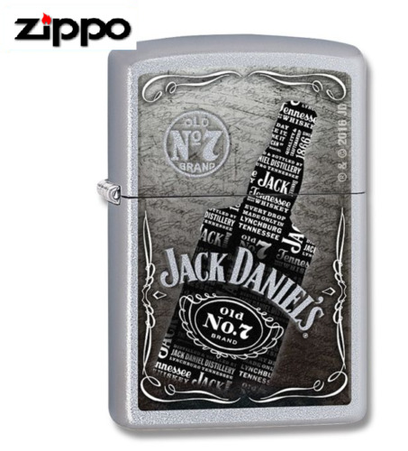 Zippo Genuine Windproof Refillable Cigarette Lighters Jack Daniels