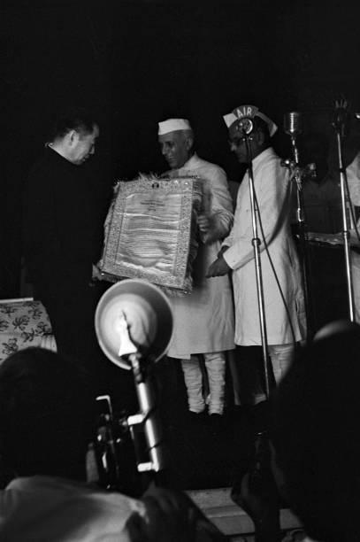 Chou En-Lai Zhou Enlai 1St Premier Of China 1954 India Visit Old Photo 9