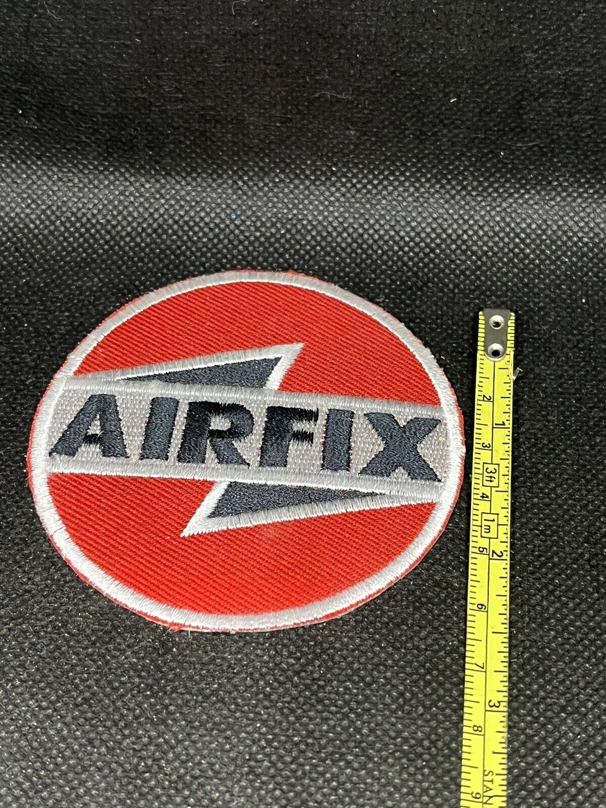 AIRFIX Classic 60s Roundal Iron Sew on Embroidered Patch Badge Dress Jeans