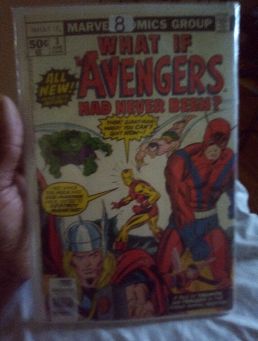 WHAT IF  #3 JUNE 1977 MARVEL COMICS AVENGERS HAD NEVER BEEN 9.4 NM