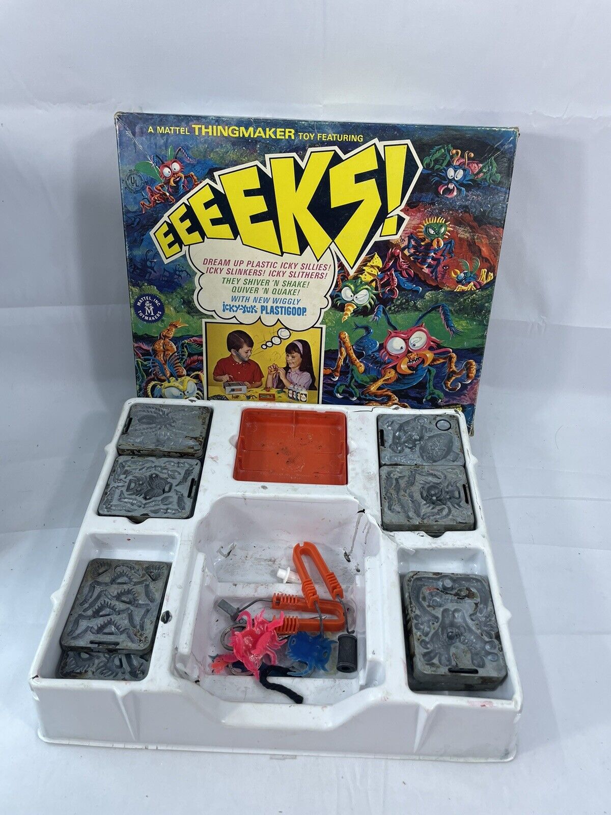 Mattel, Inc. Toymakers A Thingmaker Toy Featuring EEEEKS W/ Original Box