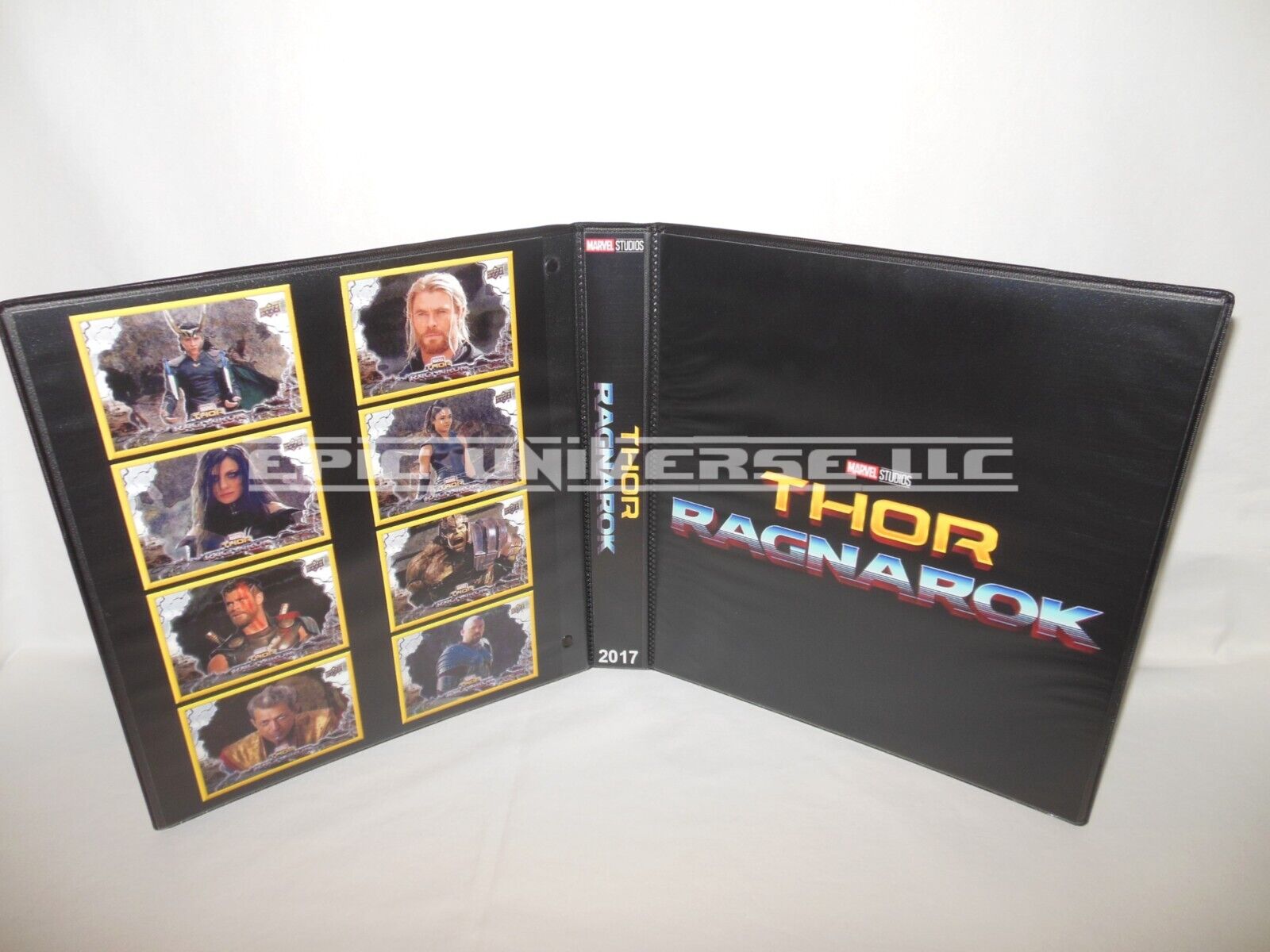 Custom Made 2017 Upper Deck Thor Ragnarok Trading Card Album Binder