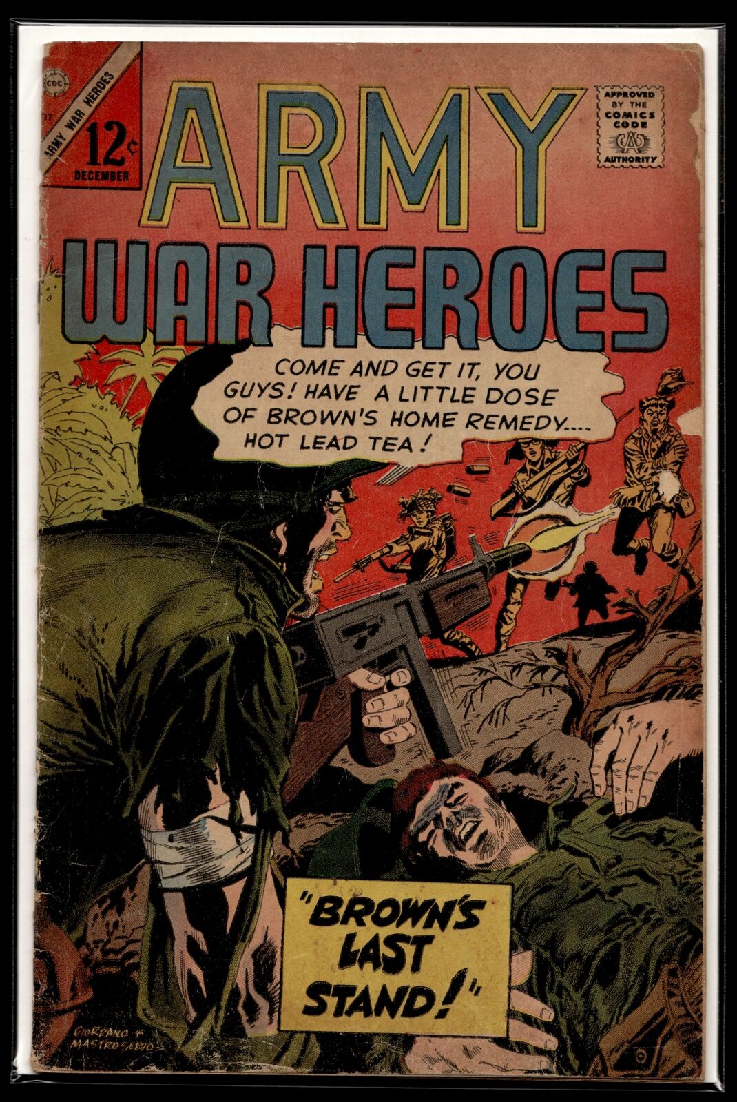 1967 Army War Heroes #17 Charlton Comic