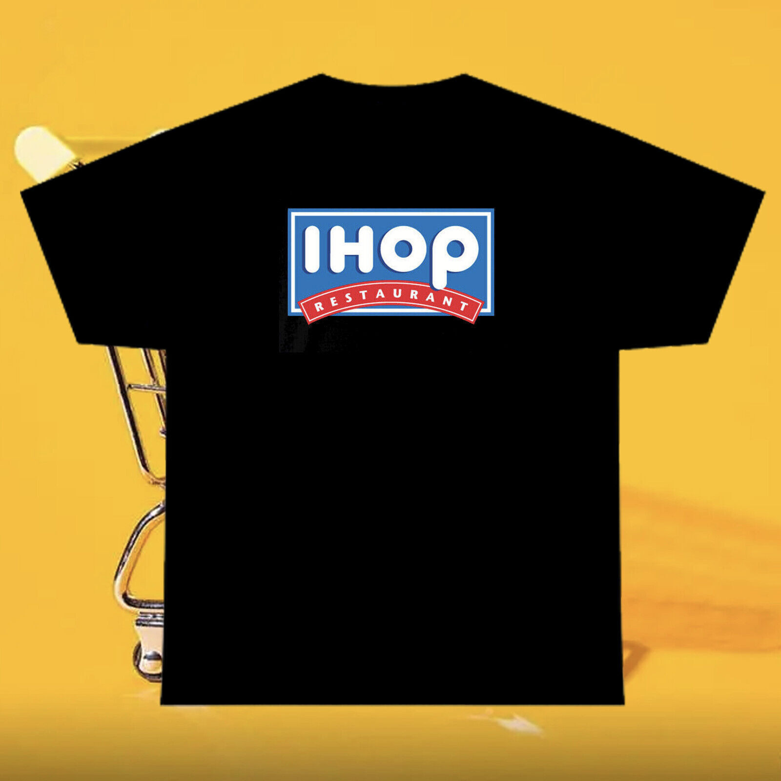 New IHOP Restauran T Shirt Tee Men\'s Logo S-5XL USA Logo