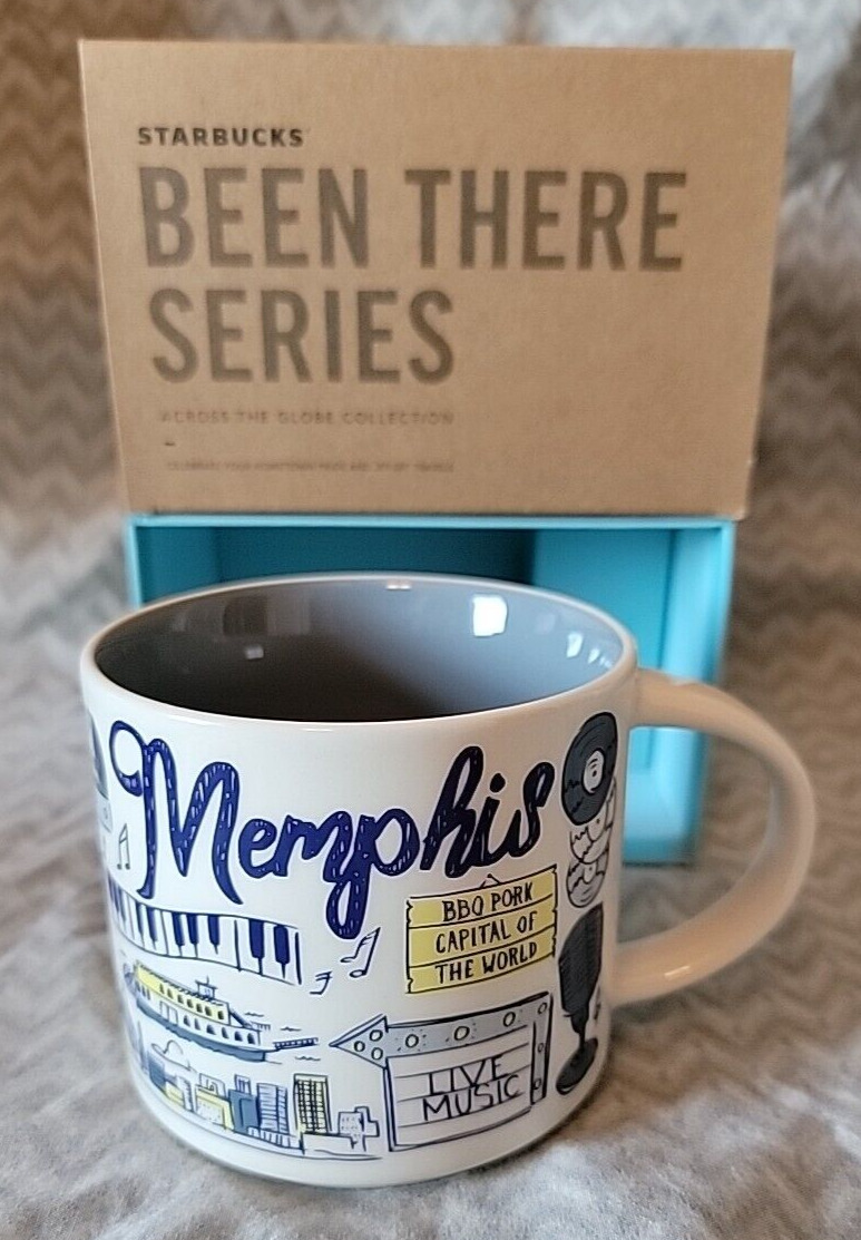 Starbucks 2022 Memphis, Tennessee Been There Collection Coffee Mug Coffee Cup