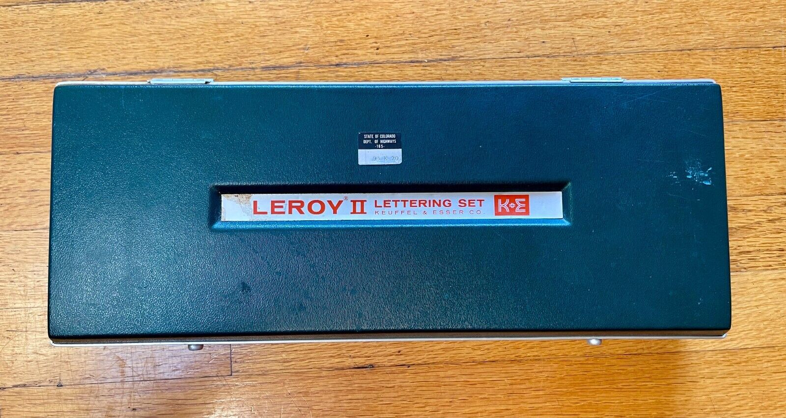 Vintage Leroy II Lettering Set by Keuffel & Esser Co. K&E K-E Drafting