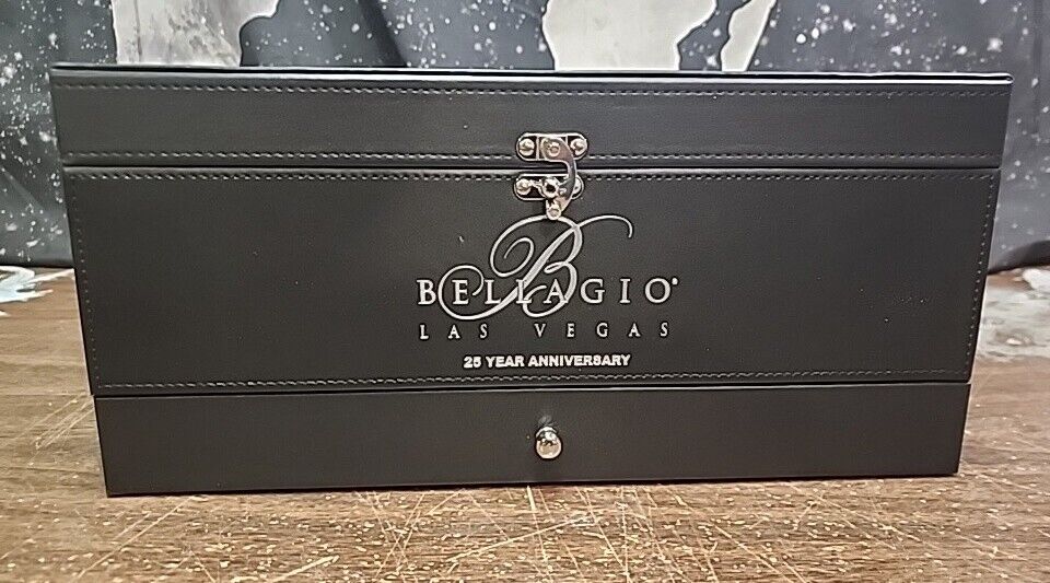 Las Vegas Bellagio 25 Year Anniversary Monogram Black Box - Extremely Rare