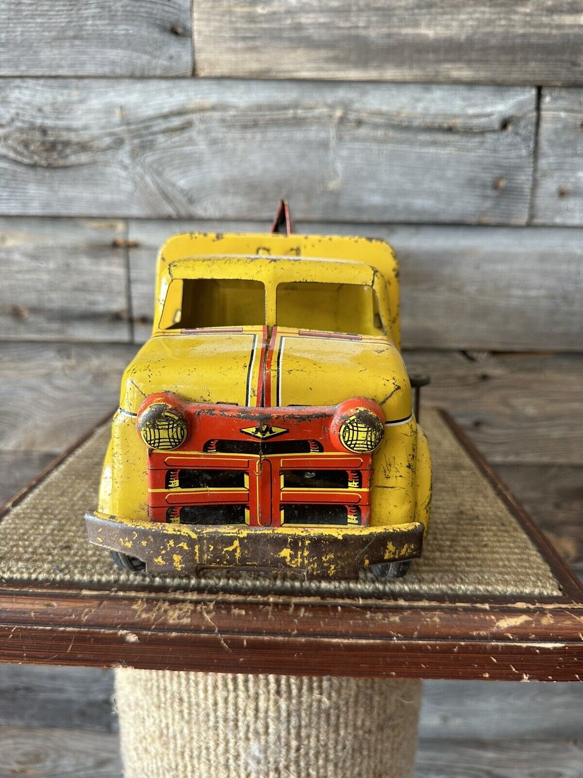 Vintage Lumar Marx Coca Cola Delivery Toy Metal Truck