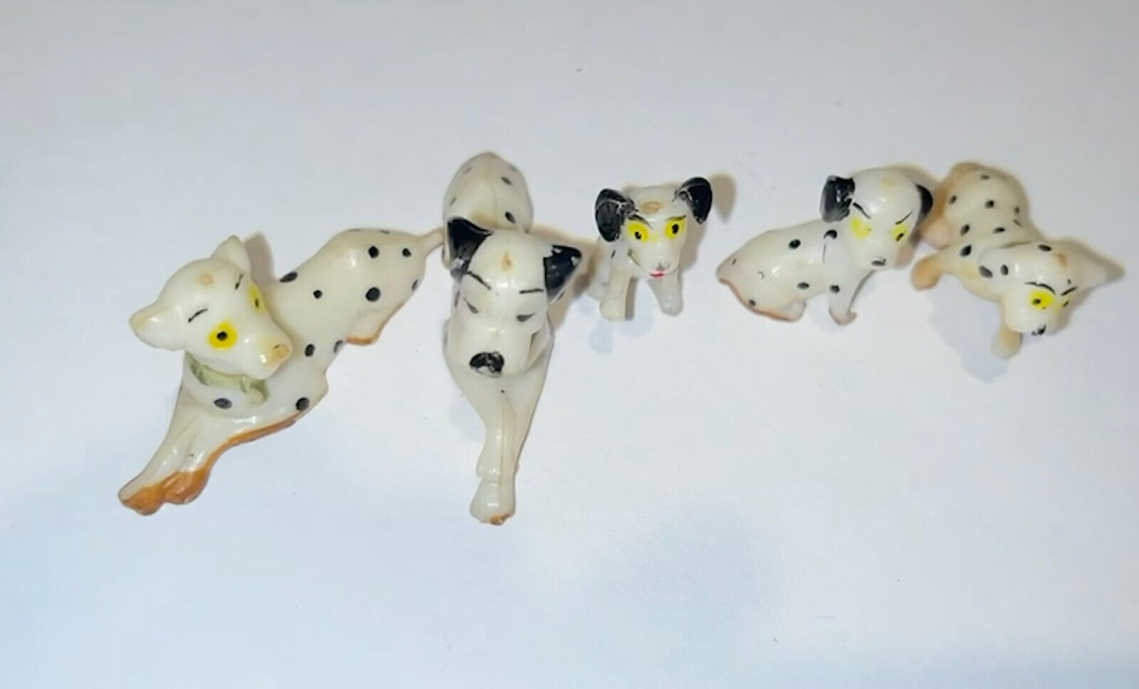Marx Disney Miniatures Set Of 5 Disneykins 101 Dalmatians 1961
