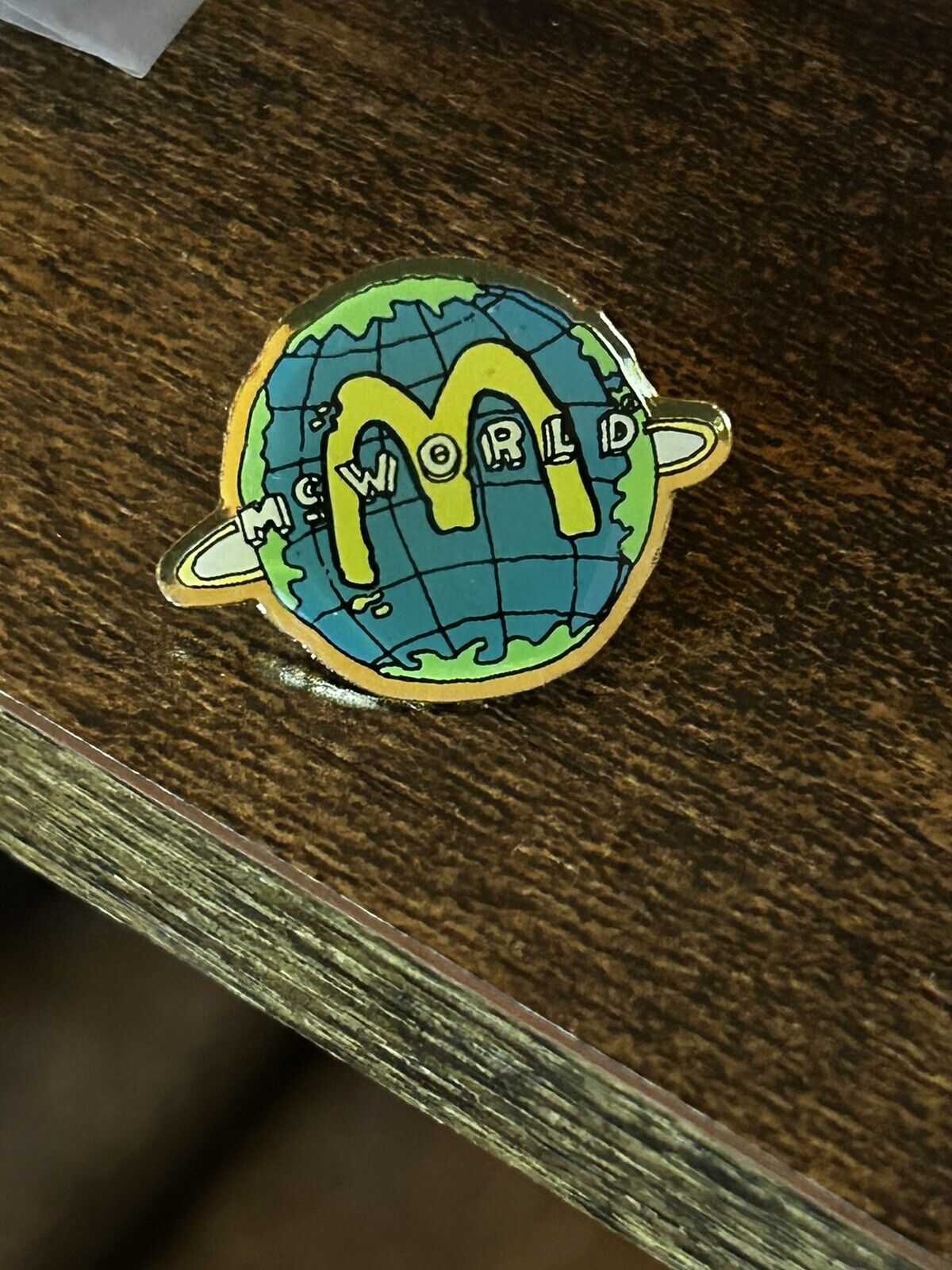 Vintage McDonald’s McWorld Employee Lapel Pin