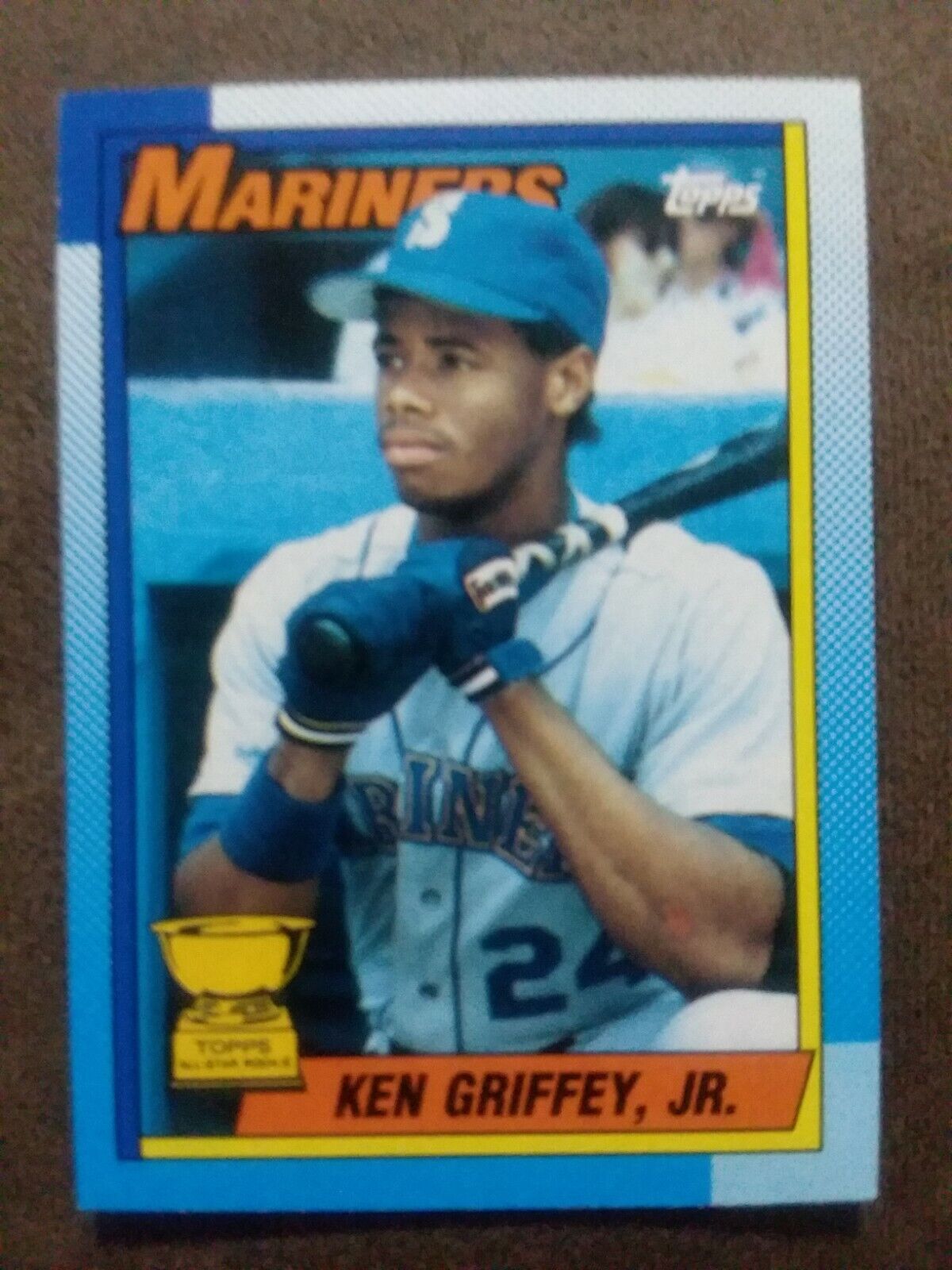 1990 Topps Baseball Rookie Cup #336 Ken Griffey Jr