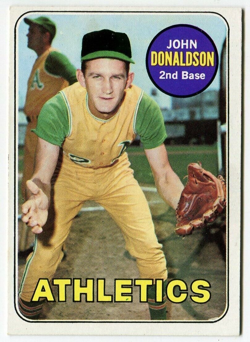1969 Topps #217 John Donaldson Oakland Athletics