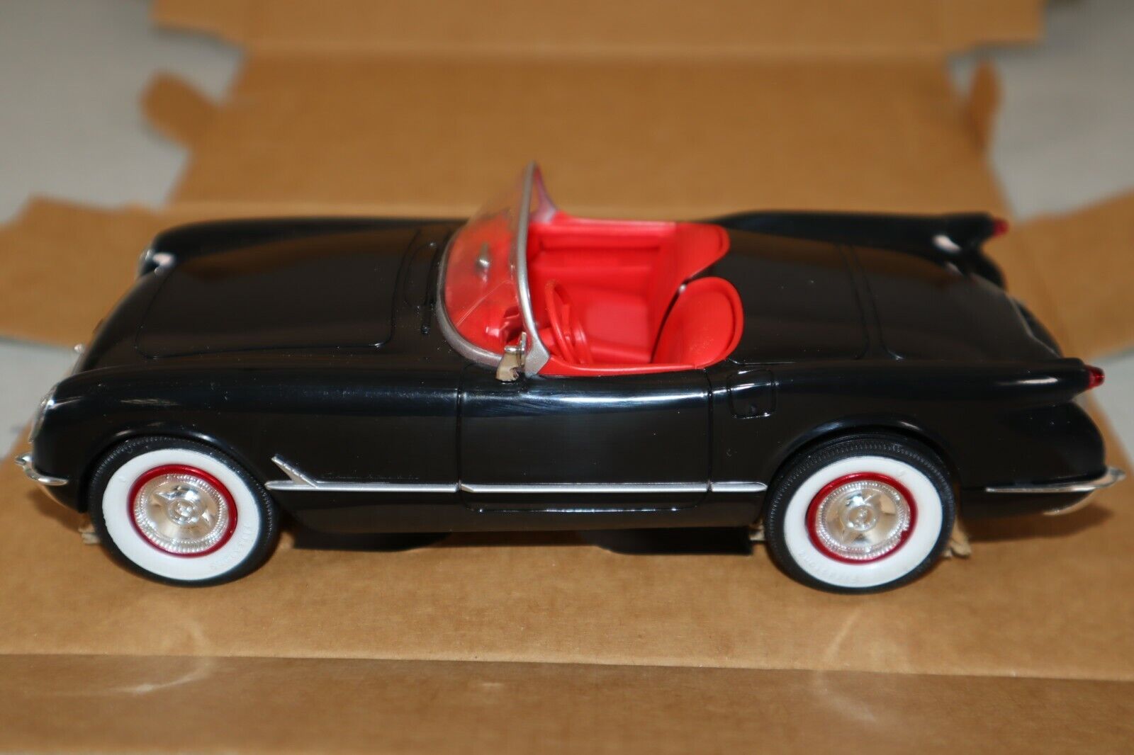 AMT ERTL Promo Built Model Car - Black 1954 Chevrolet Corvette - PN 8094EO - NEW