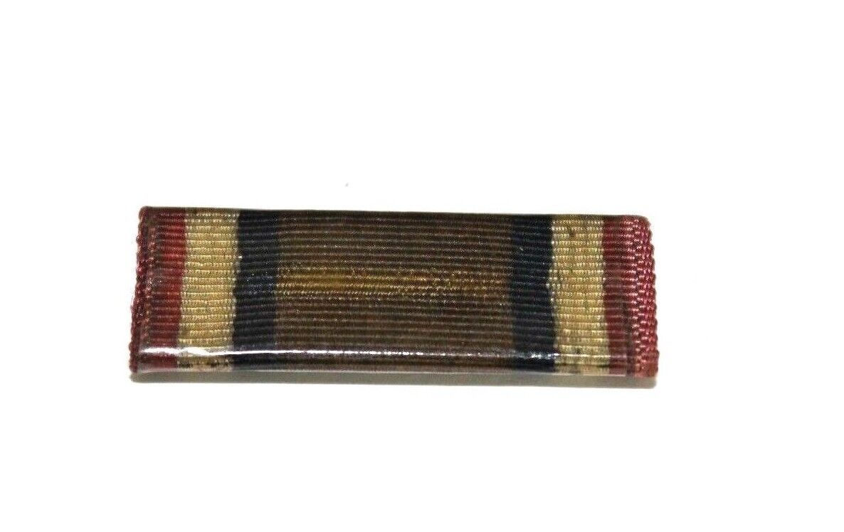 WWI 1909 Vintage Cuban Pacification Ribbon bar copper back plate each R2840