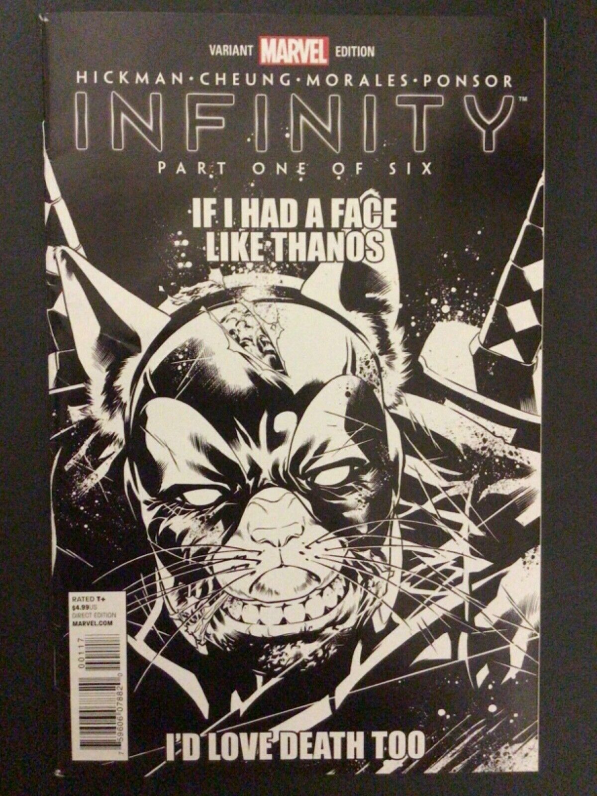 Infinity Part One of Six Variant Edition FN 2013 Marvel Comics