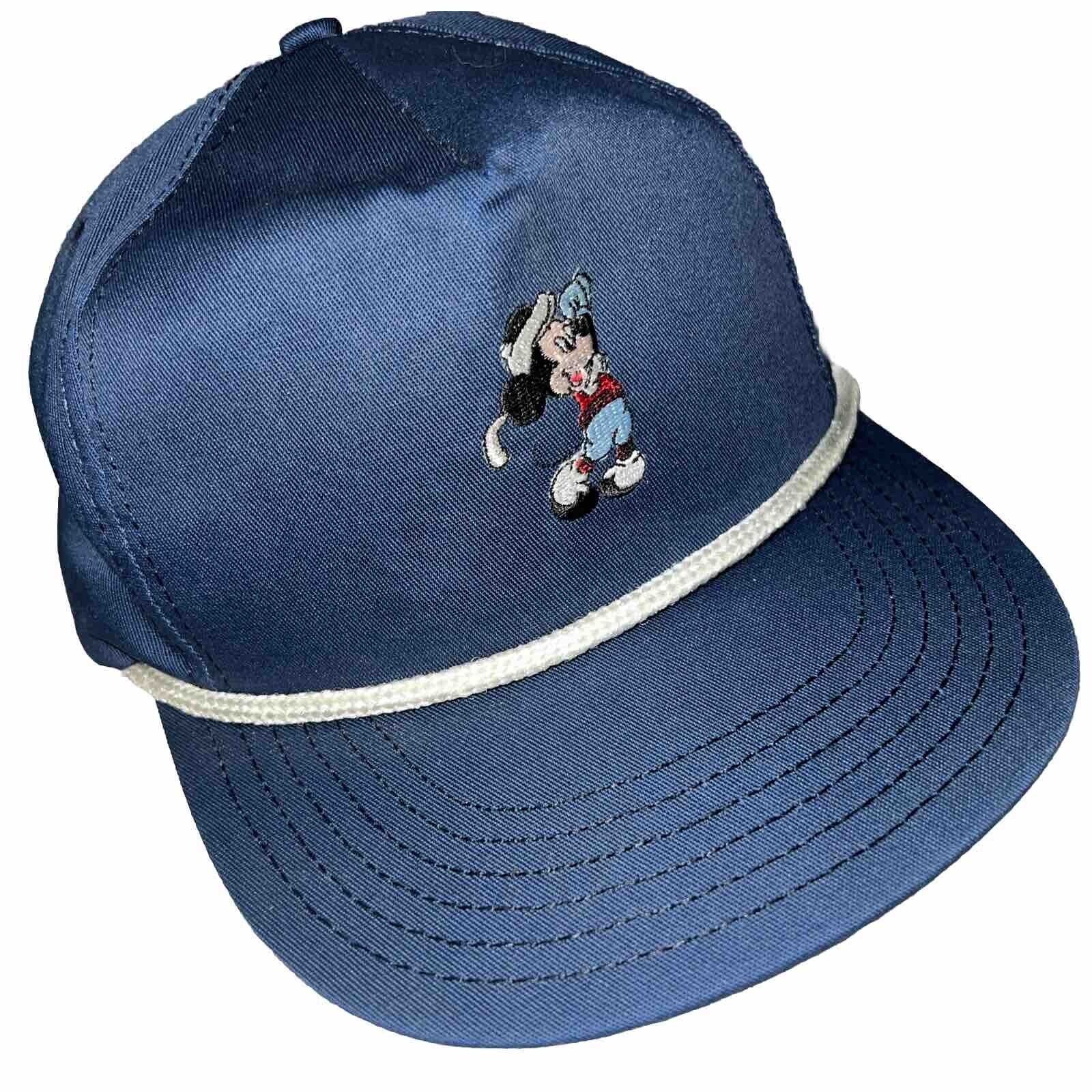 Disney PRO Collection Vintage 50/60s Mickey Mouse Golf Hat DuPont Rim Adjustable