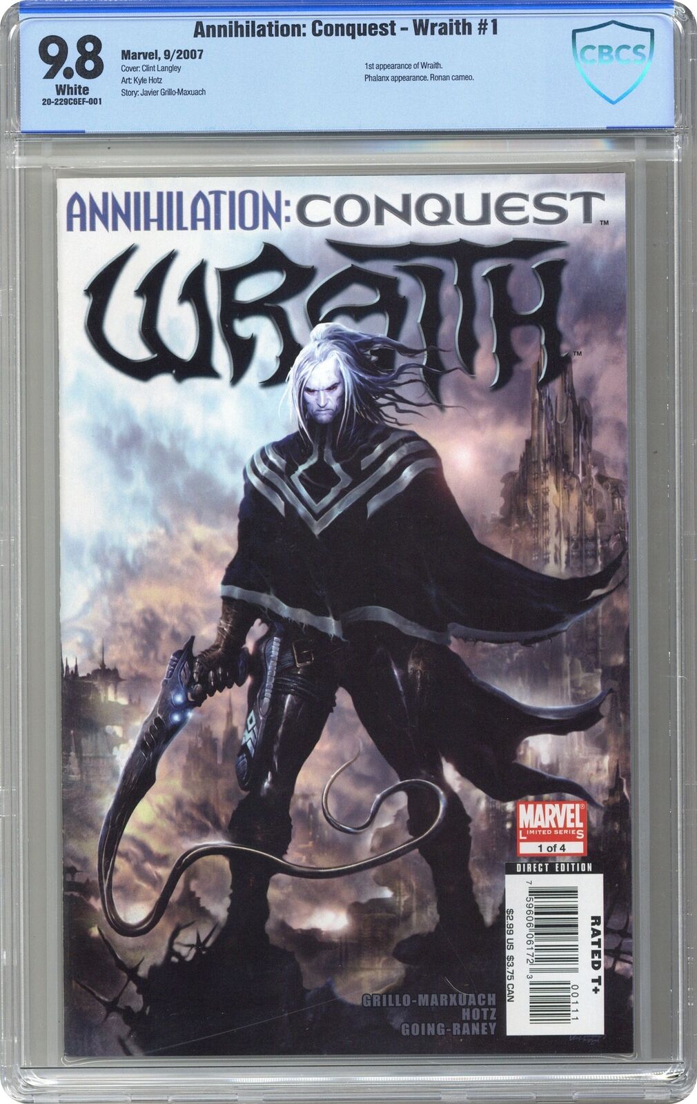 Annihilation Conquest Wraith #1 CBCS 9.8 2007 20-229C6EF-001