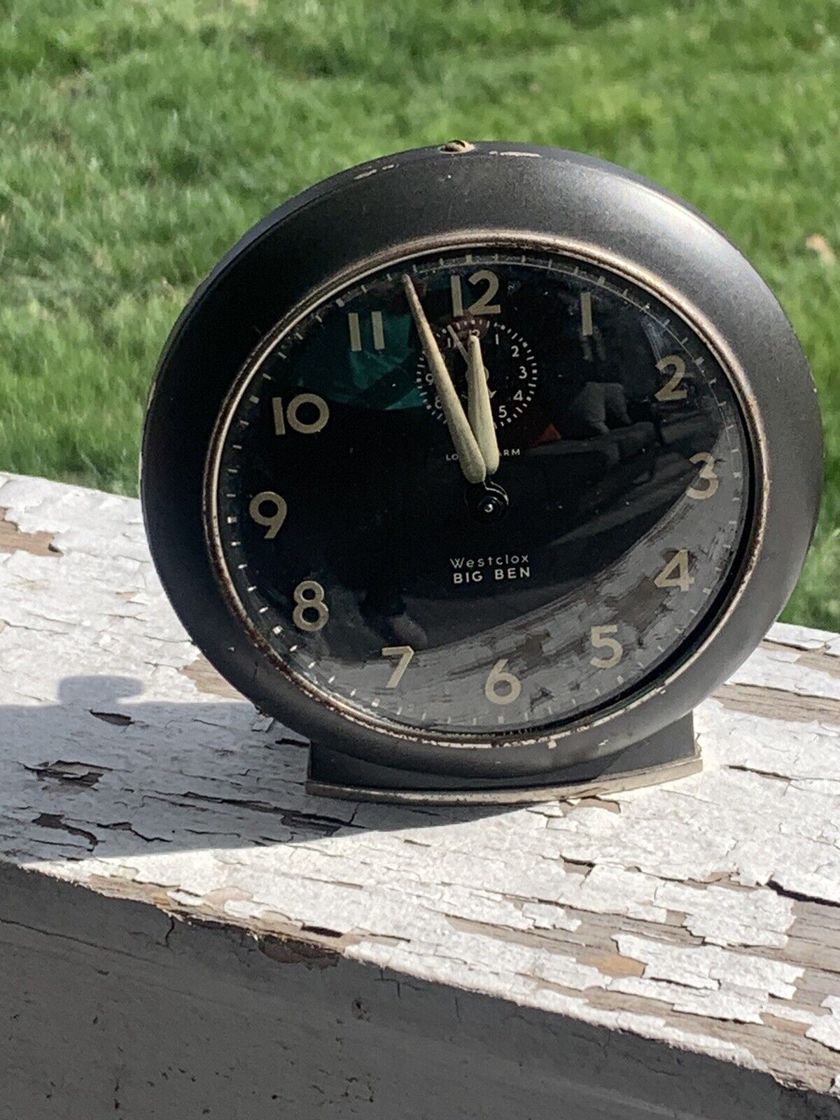 Vintage MCM Westclox Big Ben Alarm Clock Loud Alarm Made In USA Working (18D)