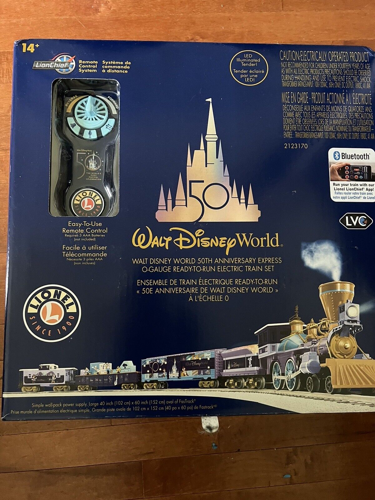 SEALED BRAND NEW Disney World 50th Anniversary Express Lionel Train