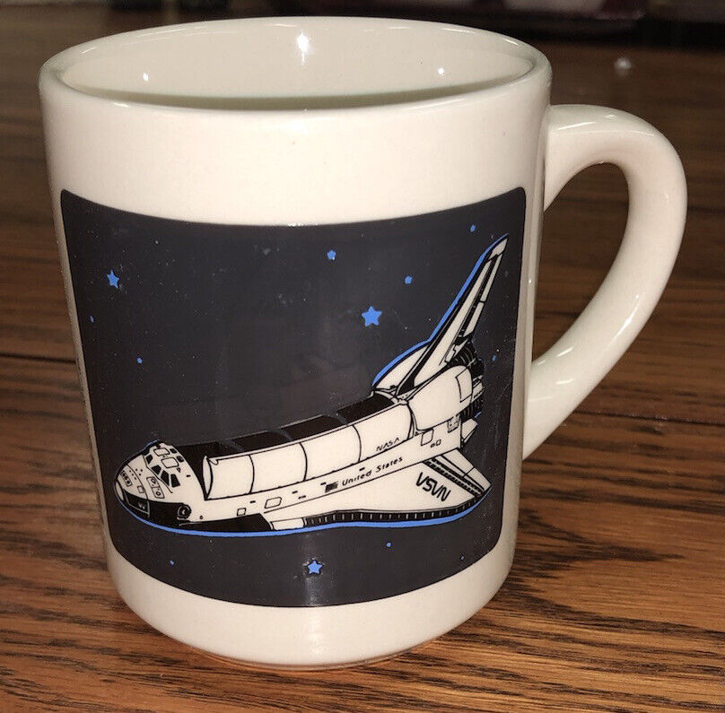 Vintage NASA Coffee/Tea Mug “ Space Shuttle” 1987 Atlanta Ga”