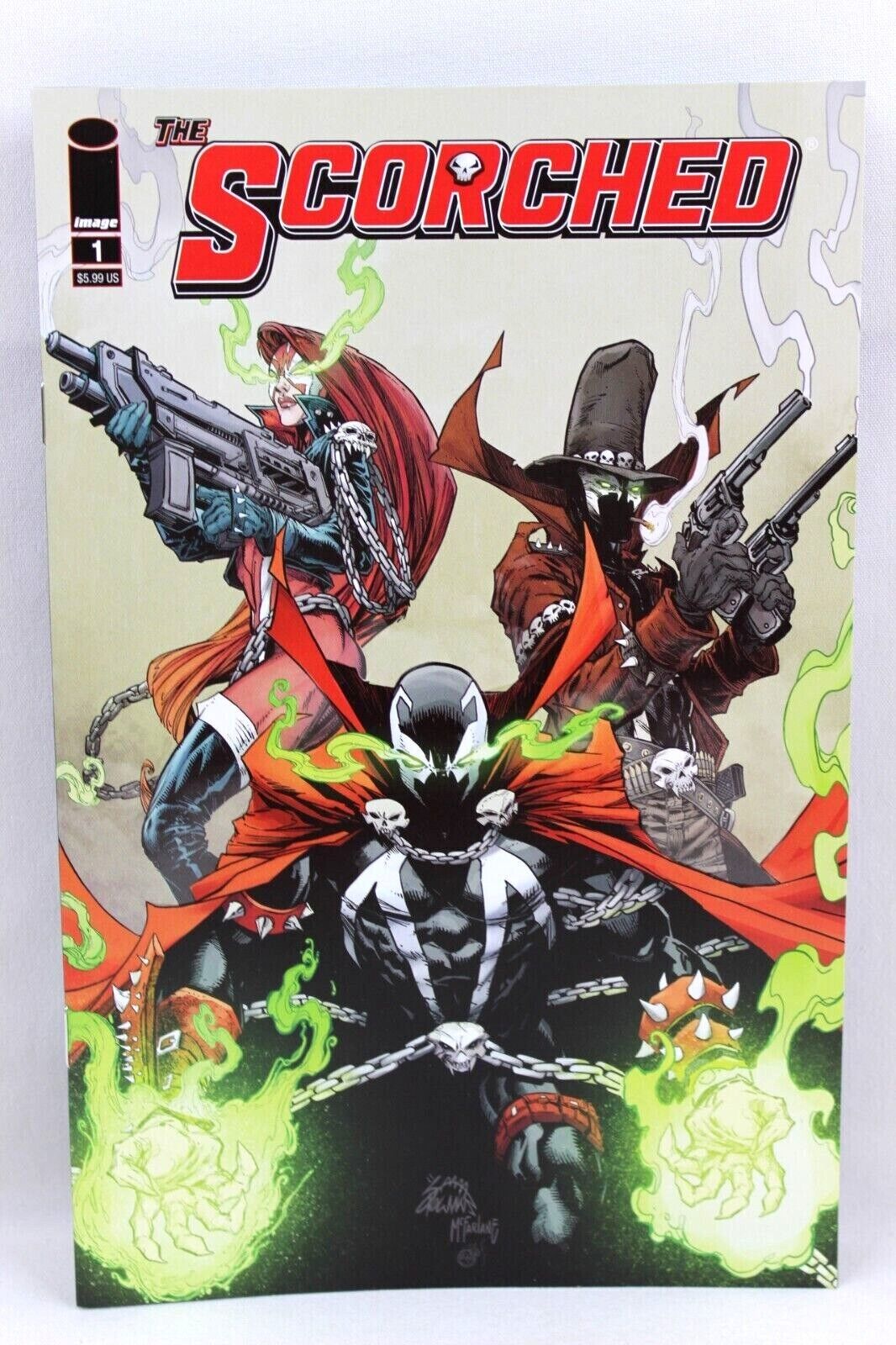Spawn's The Scorched #1 Ryan Stegman Cover G Variant 2021 Image Comics VF