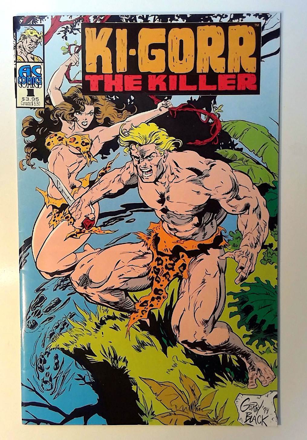 Ki-Gorr The Killer #1 AC Comics (1995) VF- 1st Print Comic Book