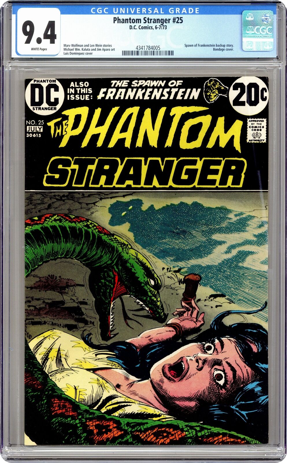 Phantom Stranger #25 CGC 9.4 1973 4341784005