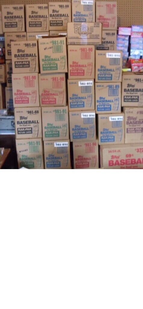 60 Baseball Cards In Vintage Unopened Baseball Packs Great Christmas Gifts