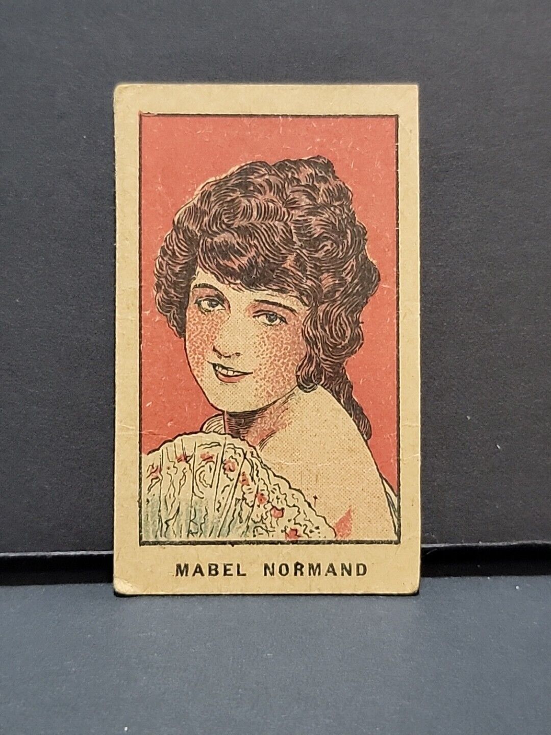 1921 W551 strip card Mabel Normand