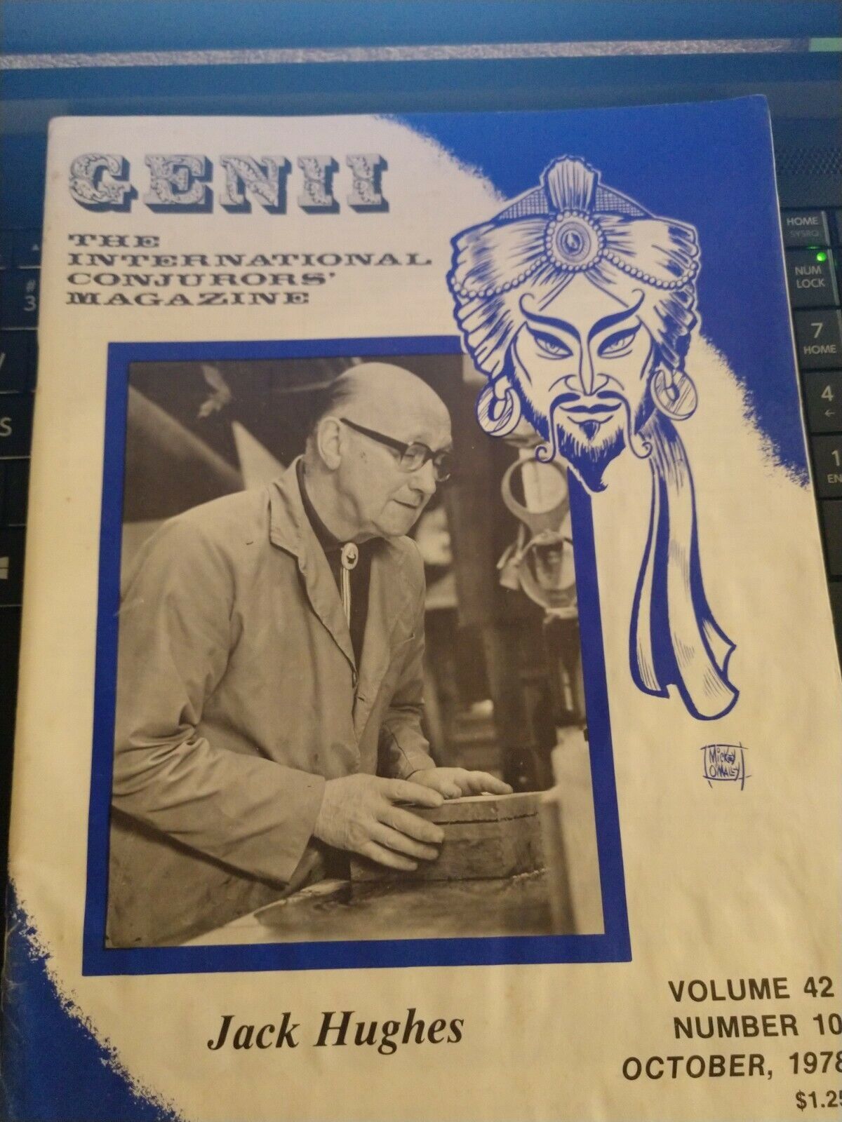 Jack Hughes Issue Vintage Genii Magazine 1978