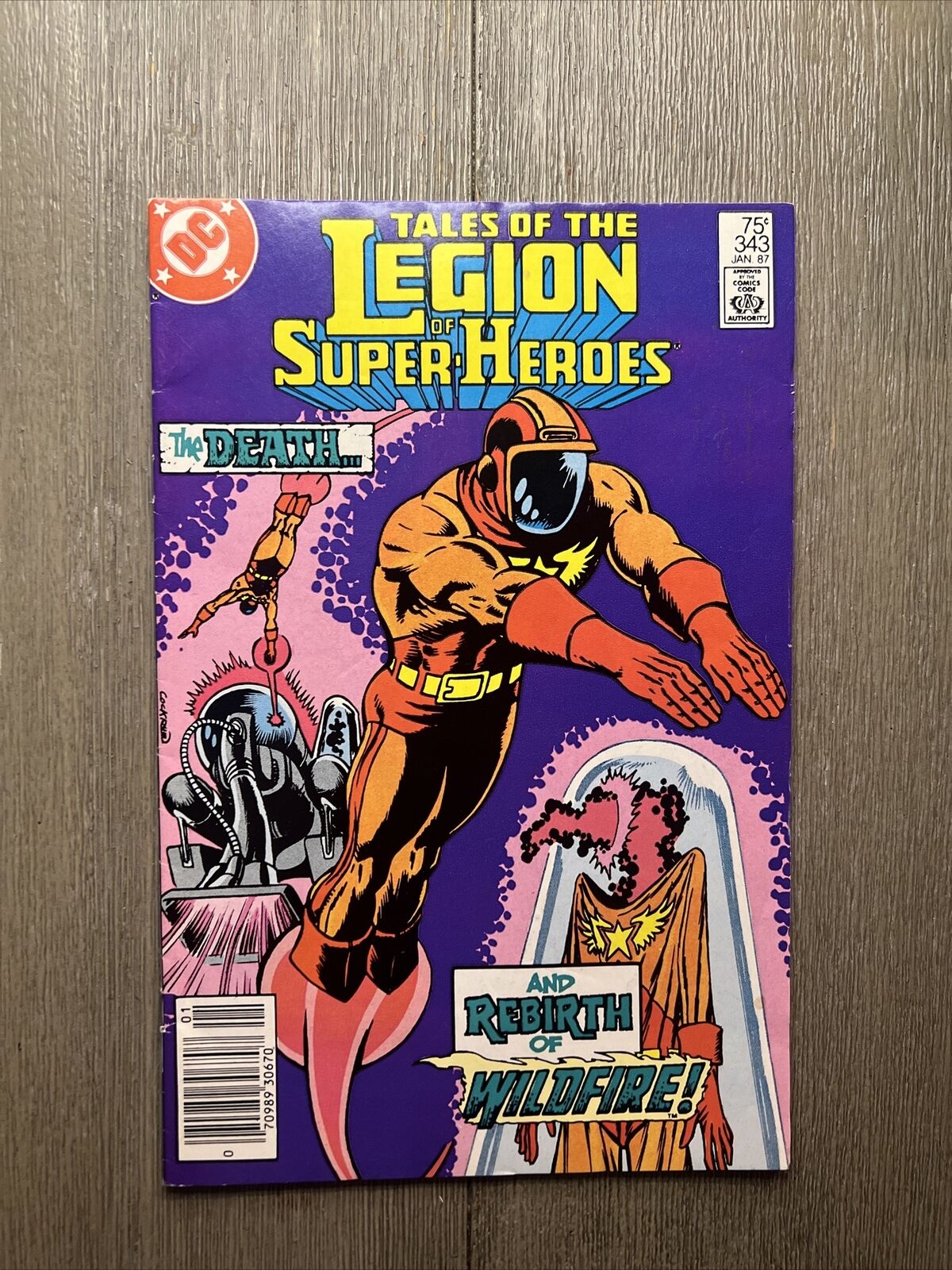 Tales of the Legion of Super-Heroes  # 343 Jan 1987
