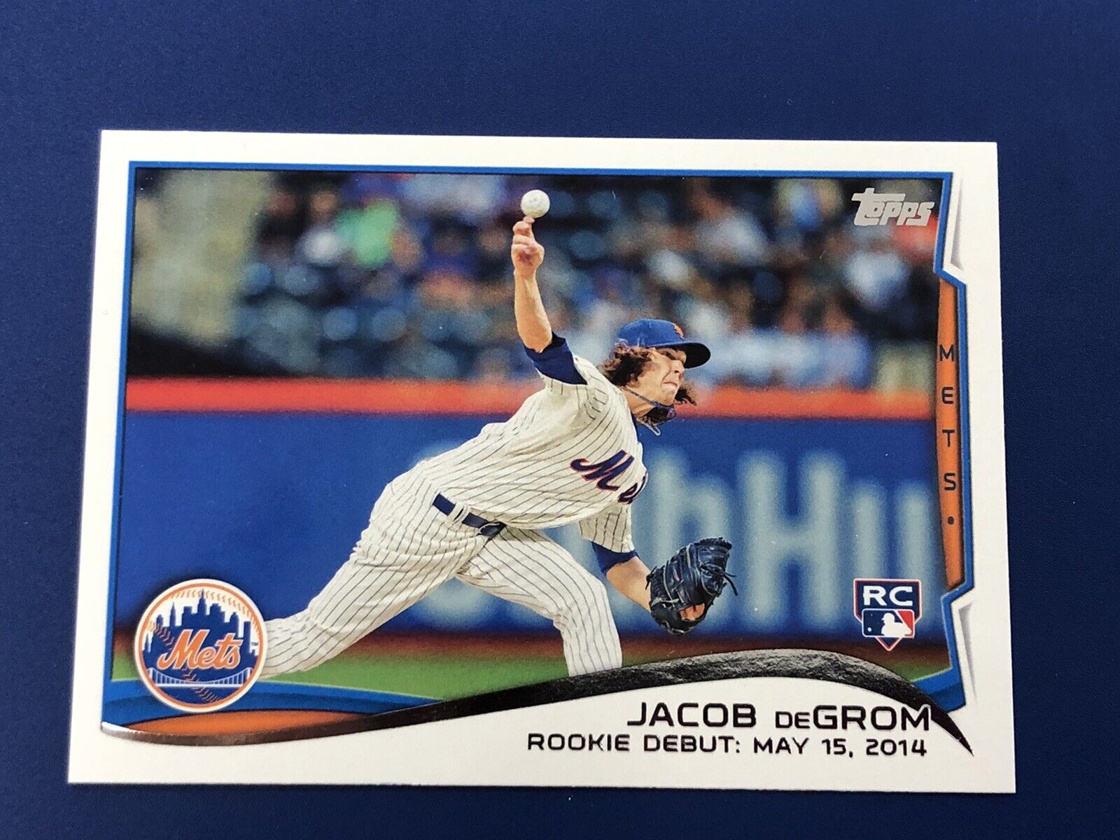 Jacob DeGrom 2014 Topps Update Rookie Debut US-57 RC New York Mets READ 