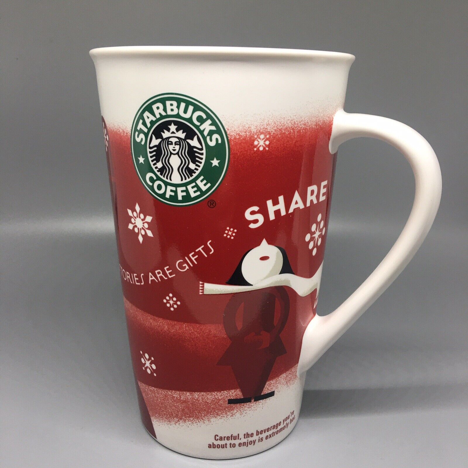 2010 Starbucks Holiday Coffee Mug “Stories Are Gifts”