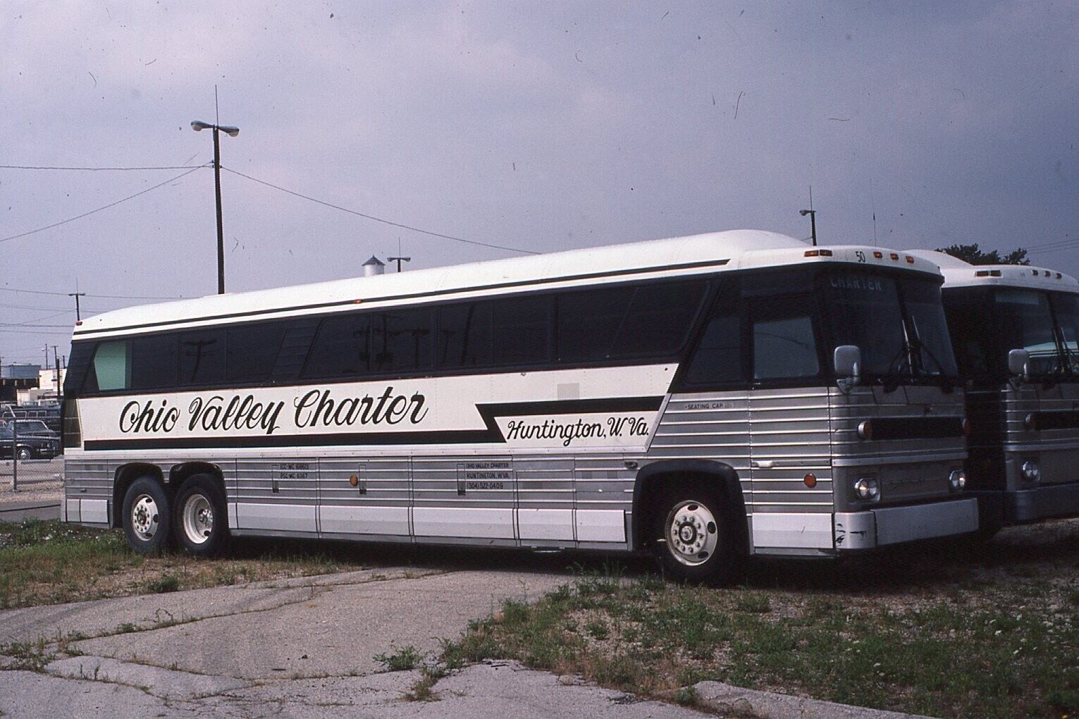 Original Bus Slide Charter Ohio Valley #50  1986 #2