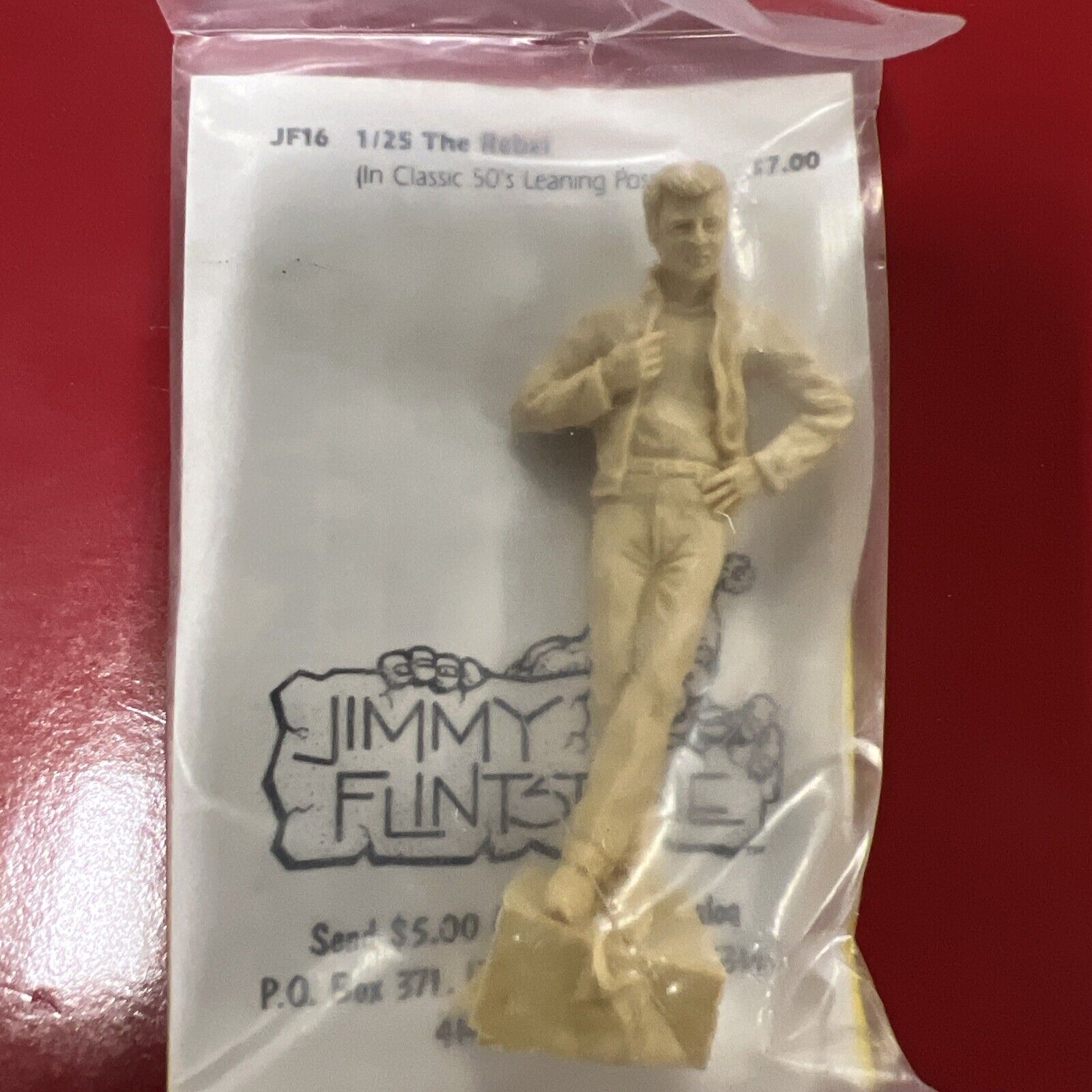 Jimmy Flintstone Figure JF16 The Rebel 1/25 Scale Resin