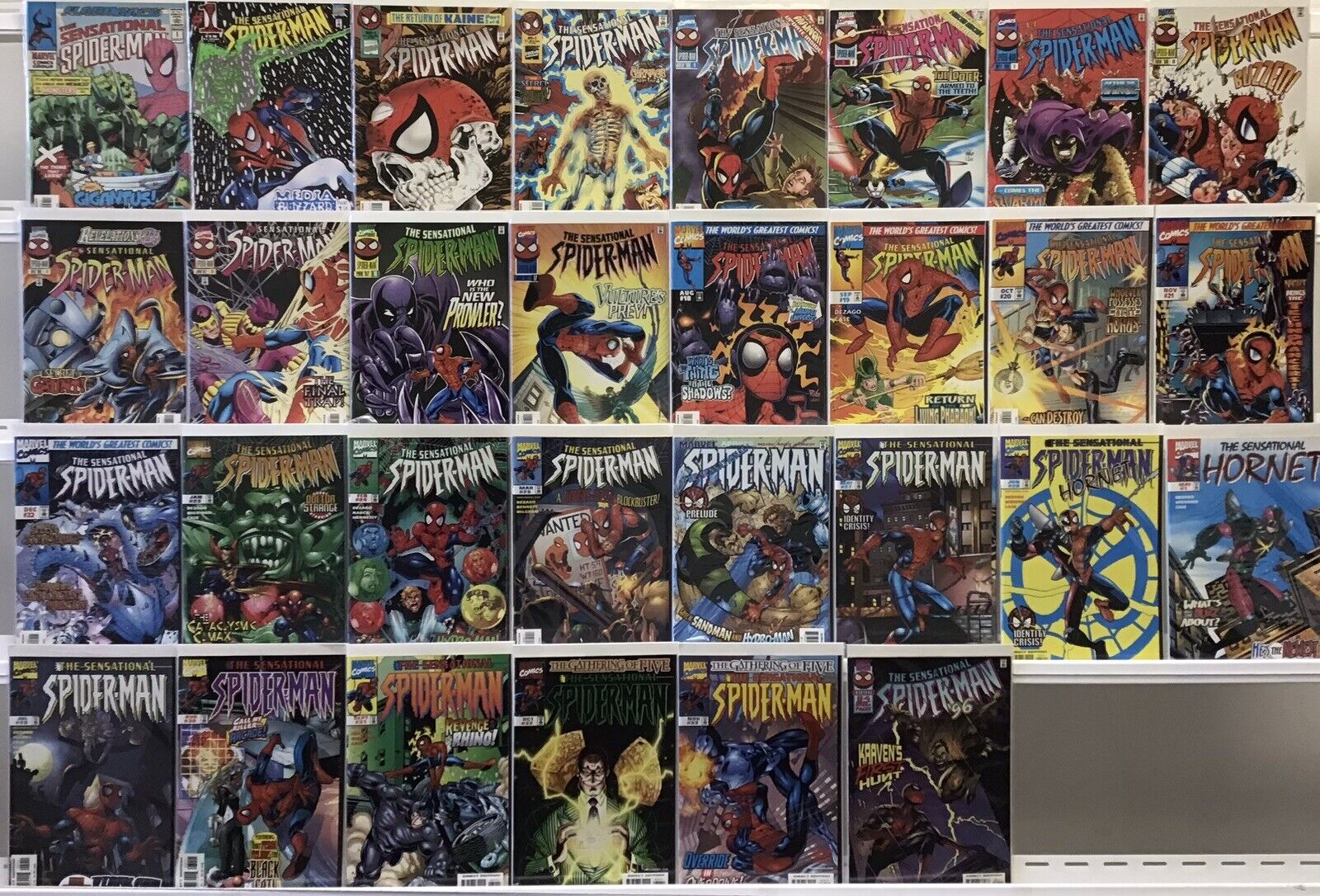 Marvel Comics - The Sensational Spider-Man Run Lot 1-33 - See Bio