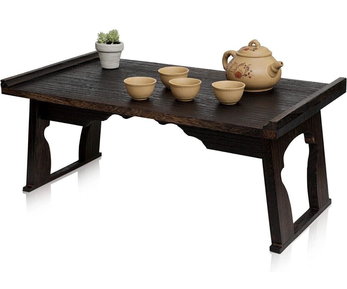 Tea Table - Premium Carved Japanese Minimalist Altar ENSO SENSORY Kiri