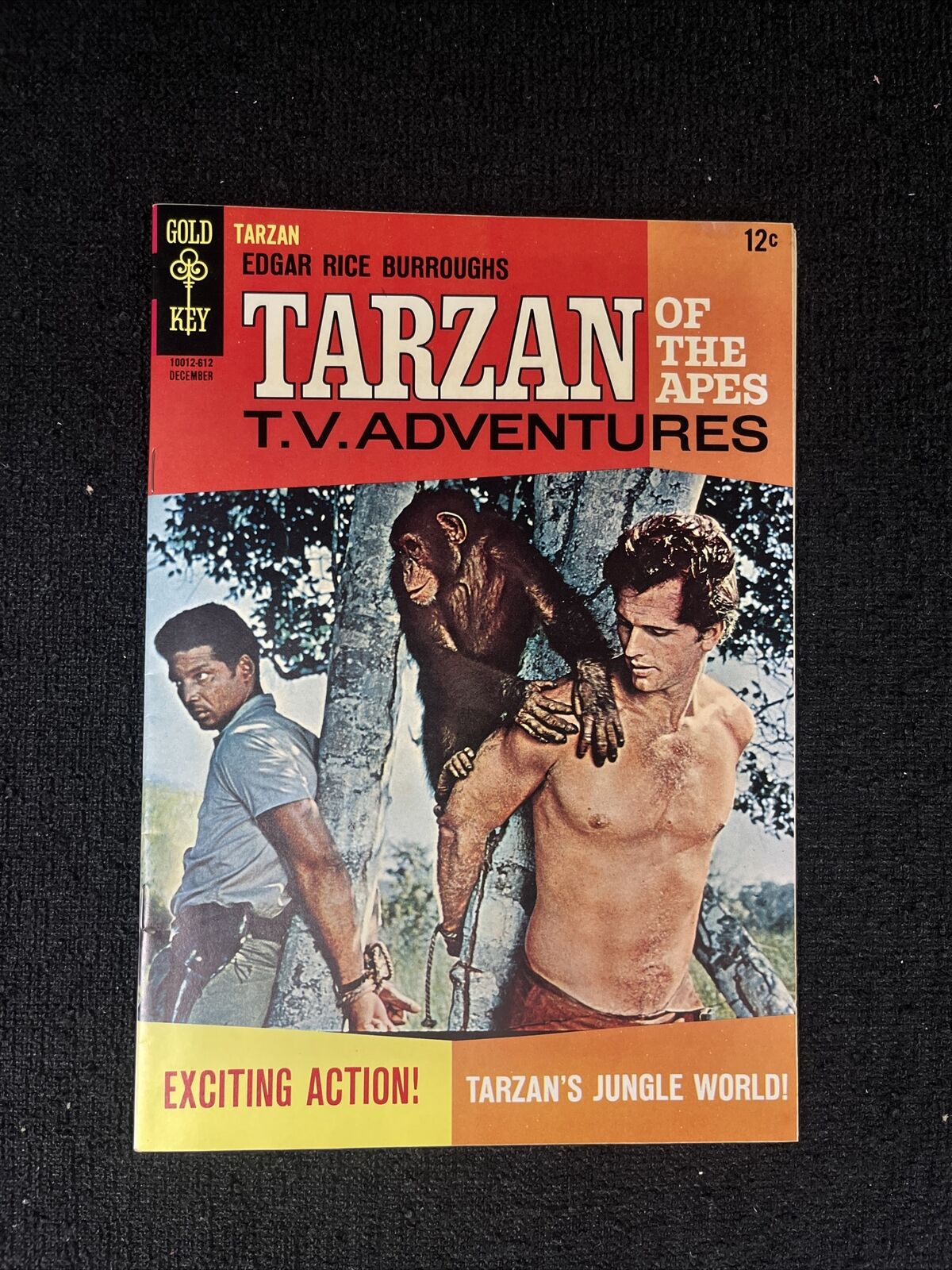 Tarzan (Gold Key) #162 (1966) Ron Ely photo cover