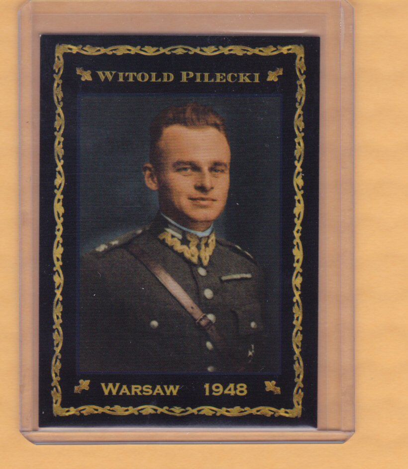 Witold Pilecki, WW2 Polish military hero who escaped Auschwitz / NM+ cond