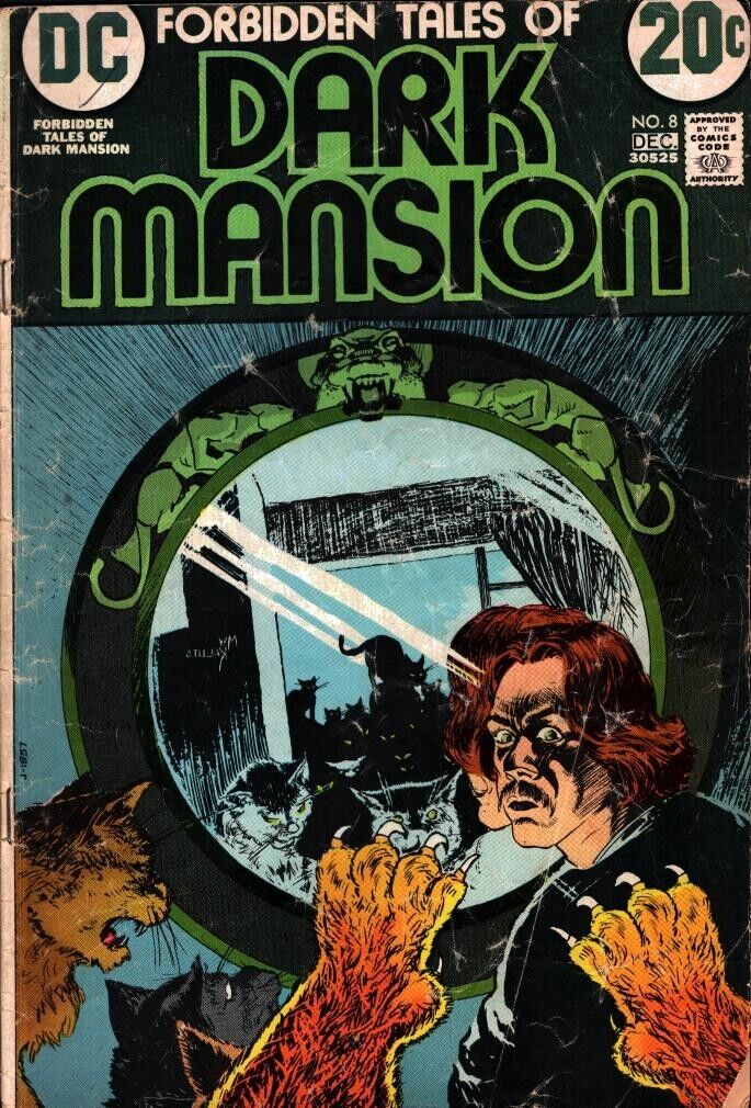 39654: DC Comics FORBIDDEN TALES OF DARK MANSION #8 VG Grade