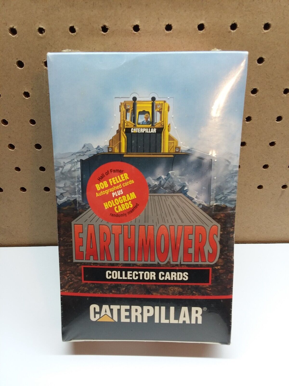 1993 Caterpillar Earthmovers Collector Cards Sealed Box 36 Packs Series 1