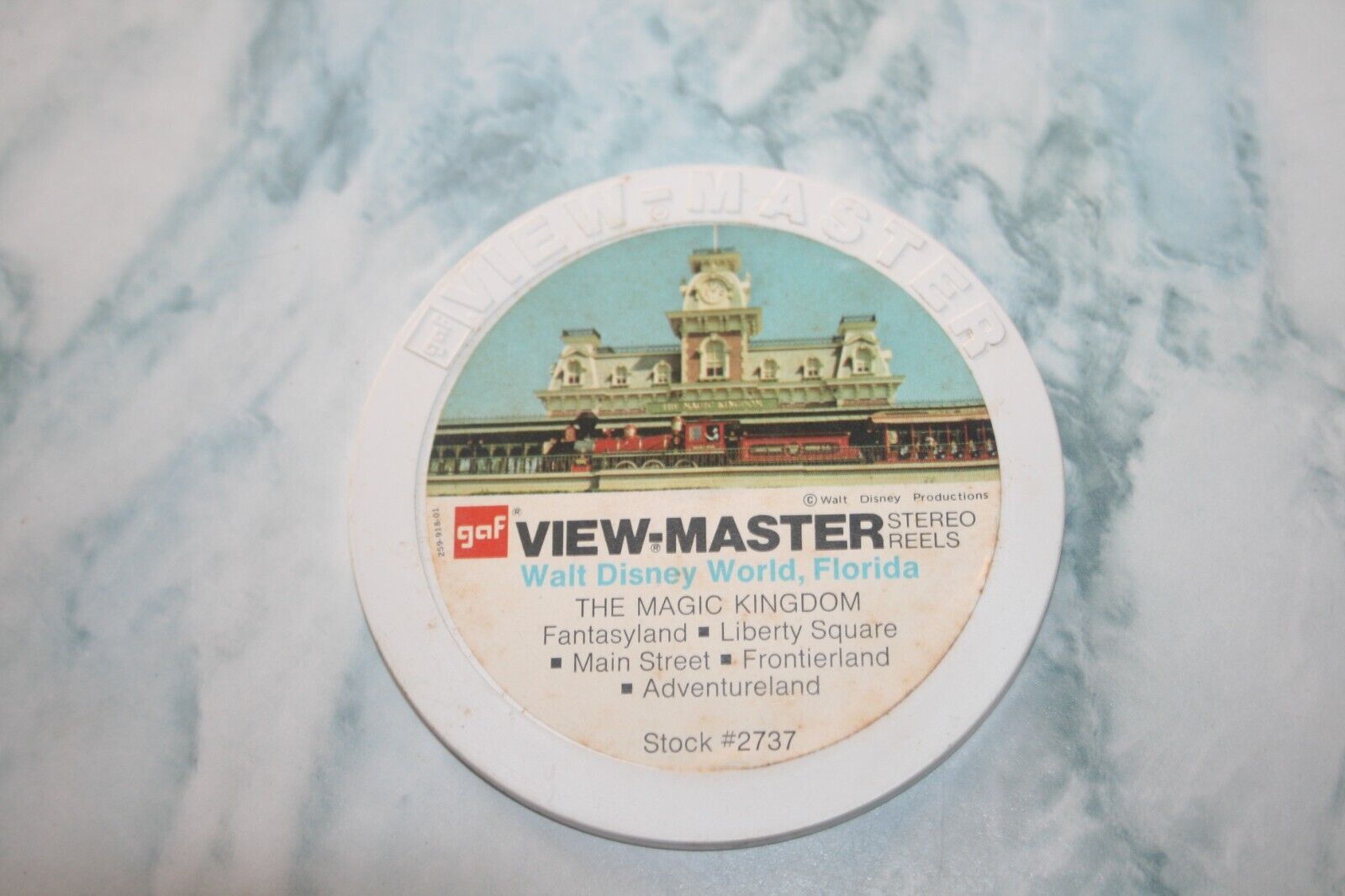 Vintage Disney View Master slides in Original Container Lot 7