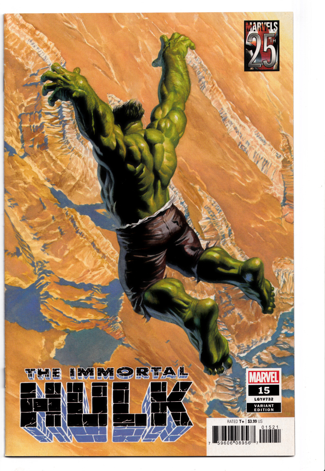 The Immortal Hulk #15 | Marvel 2019 Alex Ross Variant Cover