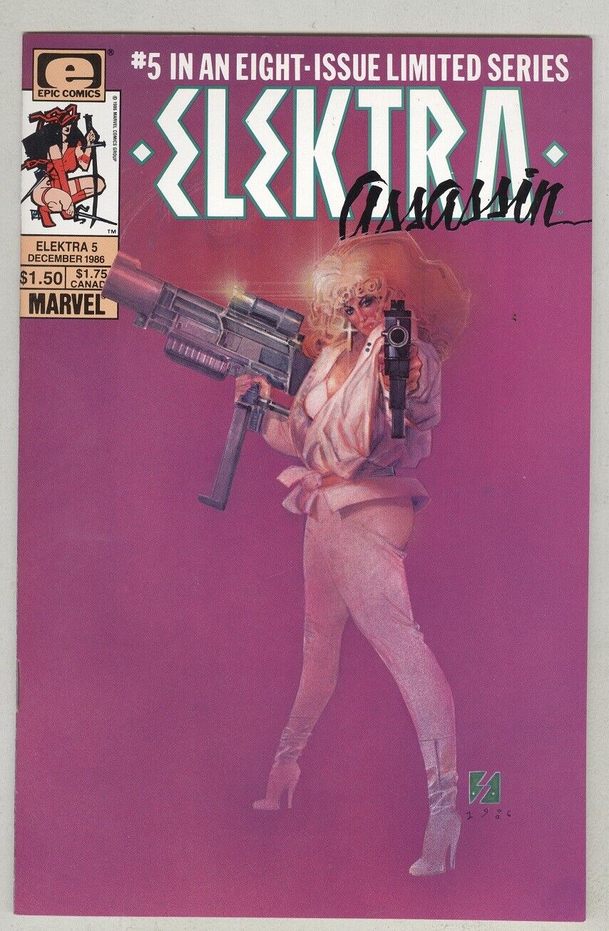 Elektra #5 December 1986 VF/NM