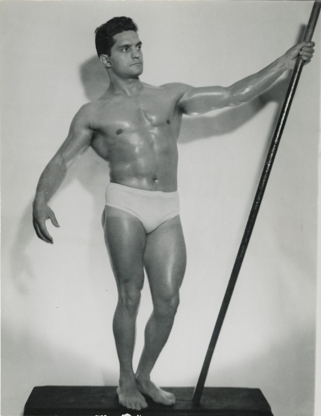 c. 1930's Lou Di Angelo Photograph by Earl Forbes GAY BEEFCAKE