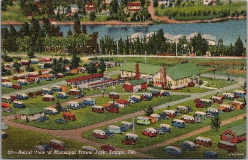 1940 TAMPA Florida Postcard \