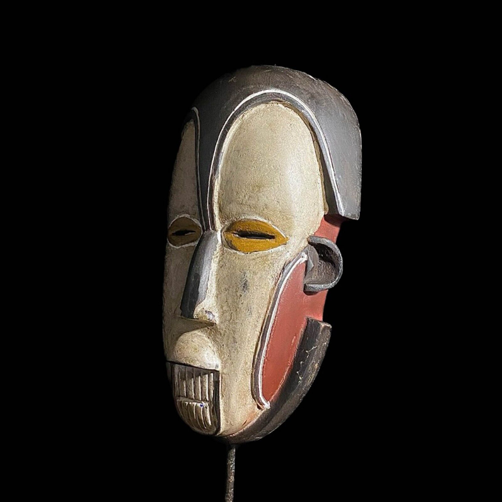 African Mask Of The Guru Perfect Mask Of The Masks full of hand carving--7358