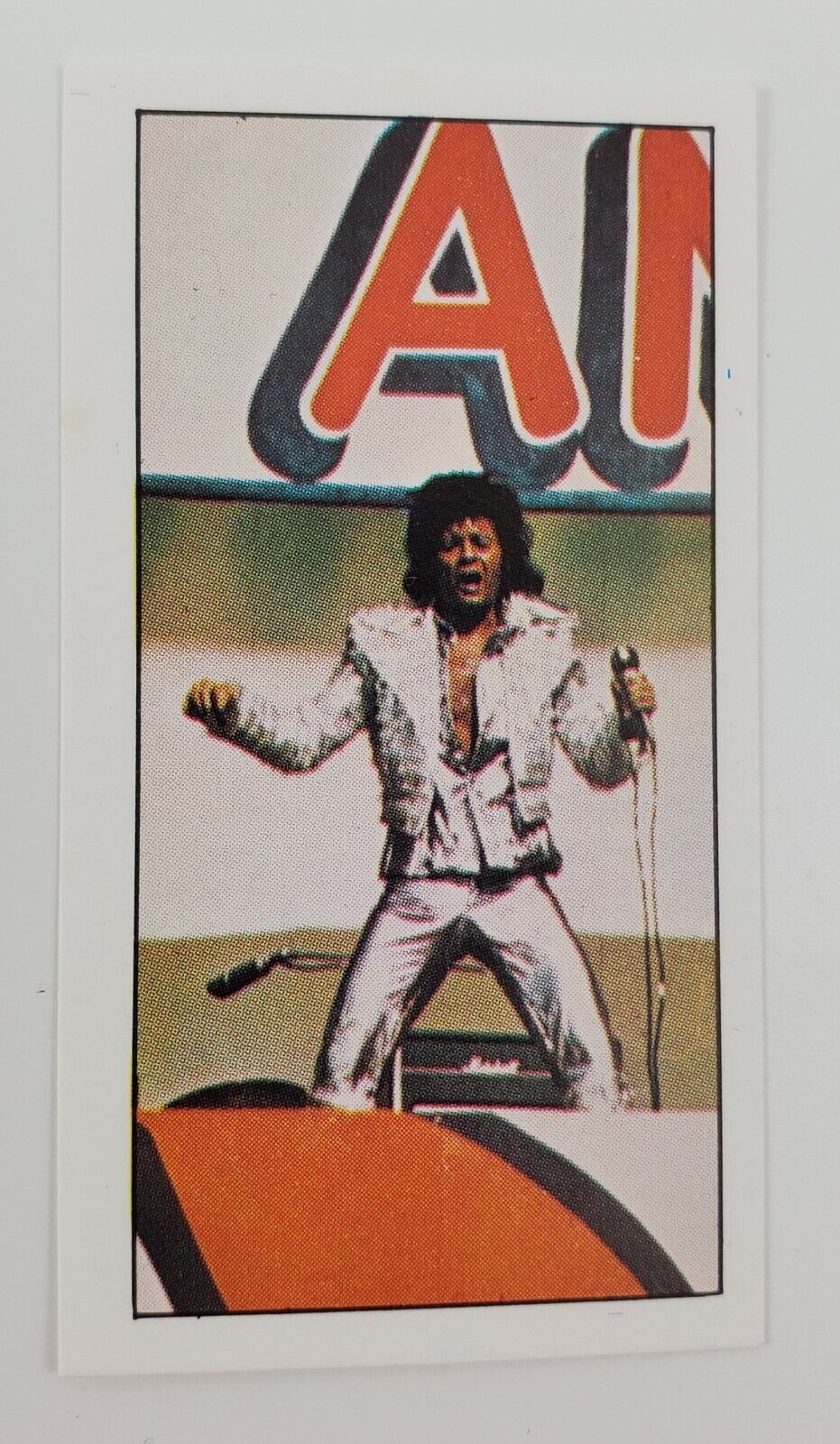 1974 Gary Glitter Glam Rock Card Geo. Bassett & Co. Pop Rock Music Stars