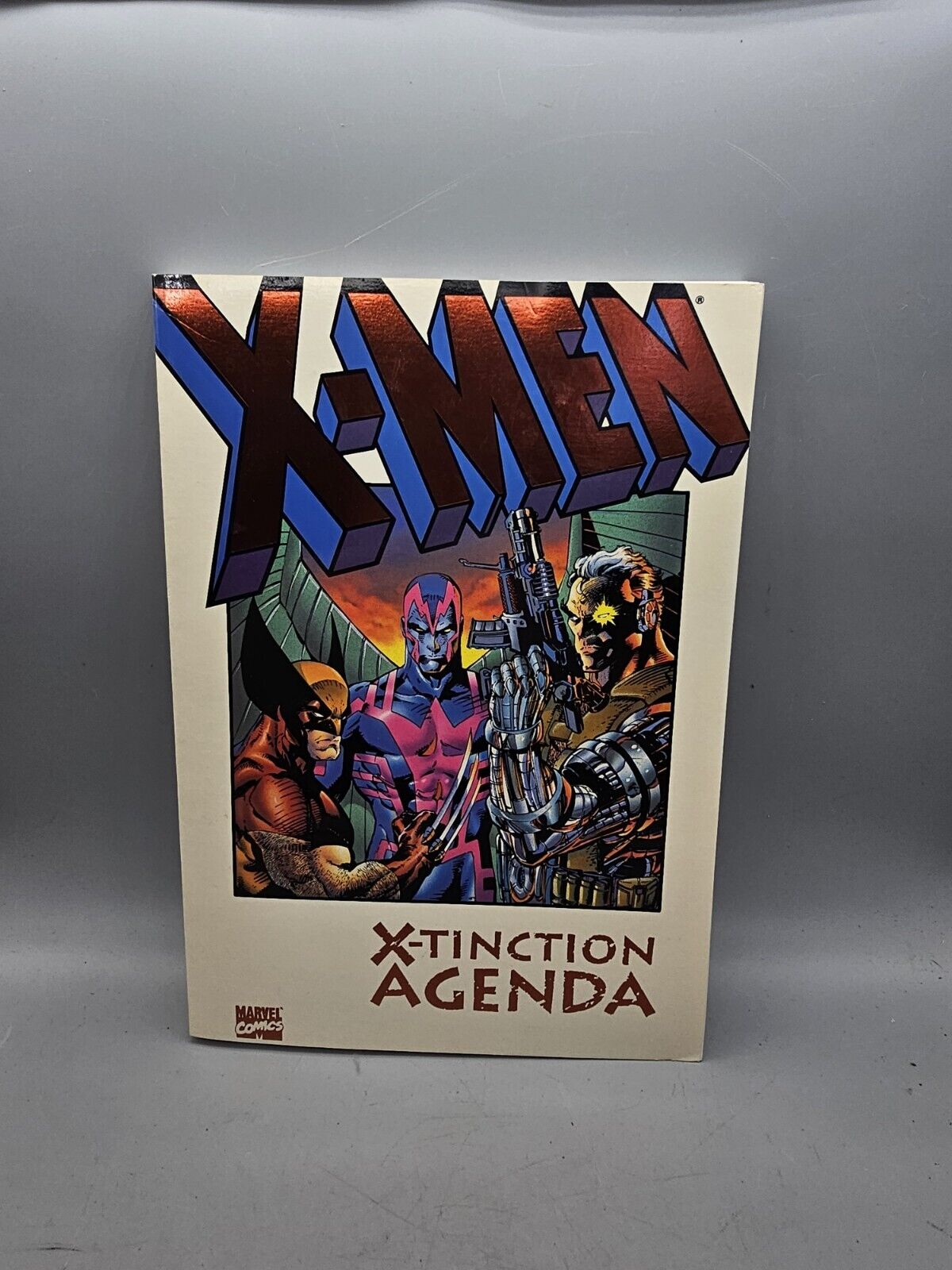 X-MEN: X-TINCTION AGENDA TPB (1992) Red Foil Louise Simonson Wolverine Cable